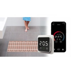 Cronotermostat Voltum, Tip B, Control Wi-Fi, cu senzor de pardoseală-3