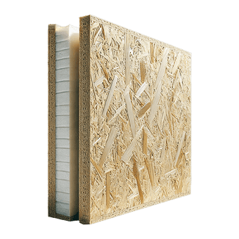 Panou SIP OSB3, 250x125x12 cm, Natur