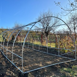 Solar grădină profesional Cortis© 3x8 m + Cadou Ață palisare și 250 clipsuri-8