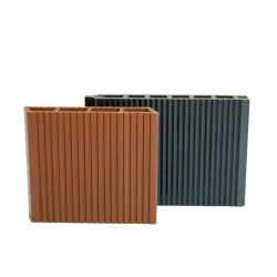 Pardoseală exterioară WPC pentru uz casnic 14,5 x 2,1 x 240 cm Maro roșcat-6