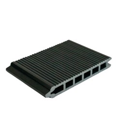 Pardoseală exterioară WPC pentru uz casnic 14,5 x 2,1 x 240 cm Gri-4