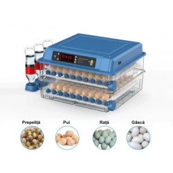 Incubator ouă profesional automat smart Rico, 128 ouă-4