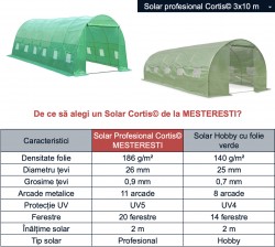Solar profesional de grădină Cortis© 3x10 m + Cadou Ață palisare și 250 clipsuri-2