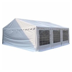 Cort evenimente 4x6 m Delta cu structură metalică 38 mm, prelată UV 260 g / mp + Cadou-2
