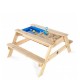 Masă de joacă cu activități 2 în1 Surfside Sand & Water Plum