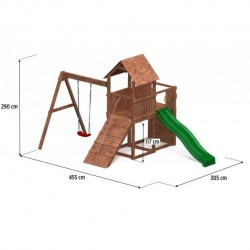 Complex de joacă copii, Fungoo Carol 3-3