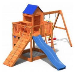 Complex de joacă copii 7în1, Fungoo Treehouse-1