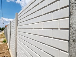 Gard beton Nexis 2 m cu stâlpi din beton armat-2