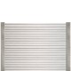 Gard beton Aurora 1,6 m cu stâlpi din beton armat