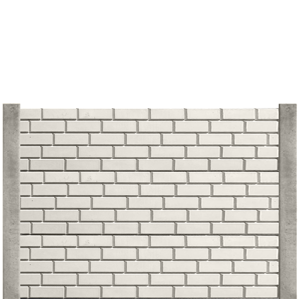 Gard beton Nexis 1,5 m cu stâlpi din beton armat