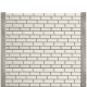 Gard beton Nexis 2 m cu stâlpi din beton armat