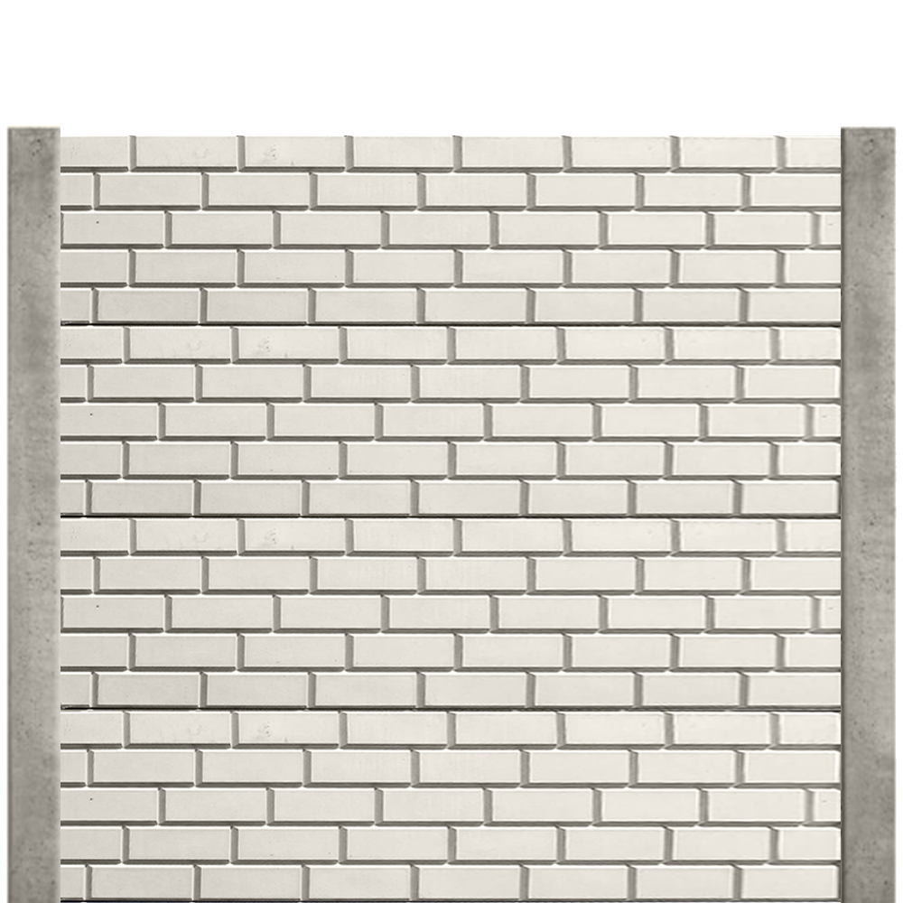 Gard beton Nexis 2 m cu stâlpi din beton armat