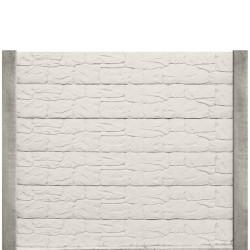 Gard beton Titan 1,8 m cu stâlpi din beton armat-1