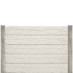 Gard beton Titan 1,5 m cu stâlpi din beton armat-1