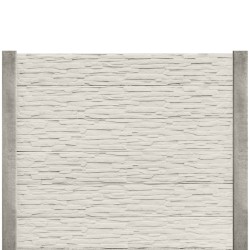 Gard beton Nova 1,8 m cu stâlpi din beton armat-1