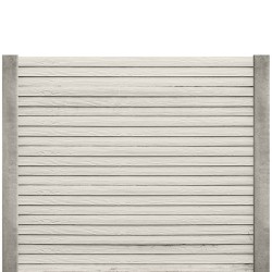 Gard beton Sylva 1,8 m cu stâlpi din beton armat-1