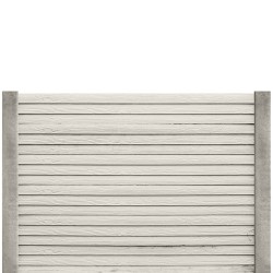 Gard beton Sylva 1,5 m cu stâlpi din beton armat-1