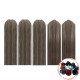 Șipcă metalică gard Lucius 0,5 mm x 11,5 cm Mesteacăn multi-gloss + CADOU Șuruburi