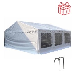 Cort evenimente Delta 260 g/mp  Alb 3 x 6 m