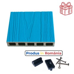 Dușumea exterioră WPC Elite 14 x 2,3 x 240 cm Mat ambele fețe, Laguna-1