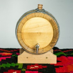 Butoi lemn masiv dud pentru țuică 2 L-2