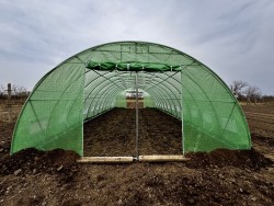 Solar grădină profesional Cortis© 5x14 m + Cadou Ață palisare și 250 clipsuri-3