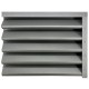 Gard jaluzea Sundra, 2x1,02 m (L x h), Mat, Lucios, (RAL 7024) Gri grafit