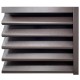 Gard jaluzea Sundra, 2x1,5 m (L x h), Mat, Lucios, (RAL 8019) Maro espresso