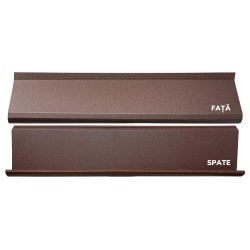 Gard jaluzea Sundra, 2x1,5 m (L x h), Mat, Mat, (RAL 8017) Maro ciocolată-3