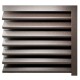 Gard jaluzea Petras, 2x1,035 m (L x h), Mat, Lucios, (RAL 8019) Maro espresso