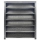 Gard jaluzea Geras, 2x1,17 m (L x h), Hi-Mat, Lucios, (RAL 9005), Negru de Noapte