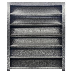 Gard jaluzea Geras, 2x1,81 m (L x h), Hi-Mat, Lucios, (RAL 9005), Negru de Noapte-1