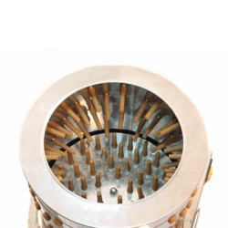 Deplumator de păsări Rico, inox, putere 1500 W, diametru cuvă 50 cm-2