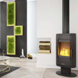 Sobă din fontă pe lemne Nordflam Augusta 7,8 kW-2