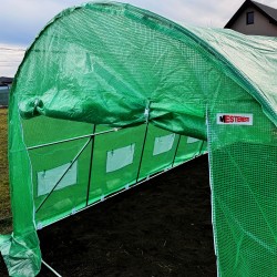 Solar profesional grădină Cortis©  Verde 48 mp 4 x 12 m 2,3 m Polietilenă armată Profesional