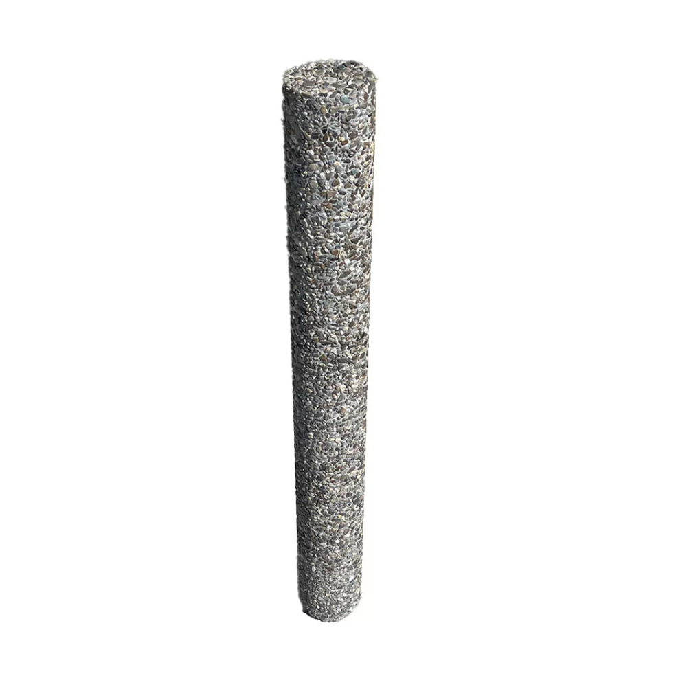 Bolard din beton Lapis, cilindric, 9x90 cm