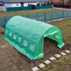 Solar grădină profesional Cortis© 4x8 m + Cadou Ață palisare și 250 clipsuri-7