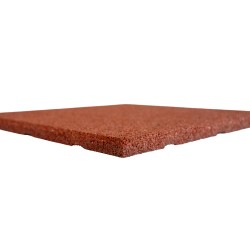 Pavele / Dale cauciuc Imperial 40x40x2 cm Roșu-2