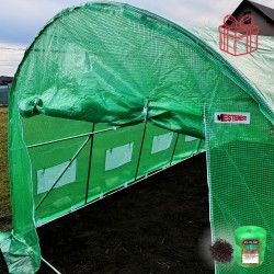 Solar profesional grădină Cortis©  Verde 36 mp 3 x 12 m 2 m Polietilenă armată Profesional