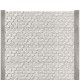Gard beton modern Hexa 2 m cu stâlpi simpli