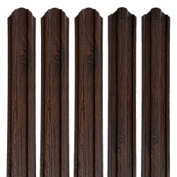 Șipcă metalică 2D Ronin 0,45 mm x 9 cm Mahon, vopsită pe ambele părți-1