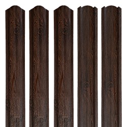 Șipcă metalică 2,5D Ronin 0,45 mm x 10 cm Mahon, vopsită pe ambele părți-1