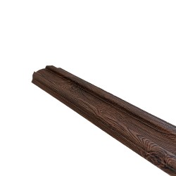 Șipcă metalică 2D Ronin 0,45 mm x 9 cm Mahon, vopsită pe ambele părți-2