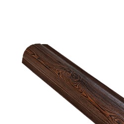 Șipcă metalică 3D Ronin 0,45 mm x 11,5 cm Mahon, vopsită pe ambele părți-3
