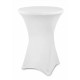 Masă cocktail pliabilă Debbie 109 cm + Husă Albă Cadou