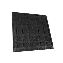 Pavele / Dale cauciuc Imperial 40x40x2 cm Negru-3