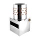 Deplumator de păsări Rico, inox, putere 1500 W, diametru cuvă 50 cm
