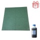 Pavele cauciuc plane Colonial 100x100x4 cm verde
