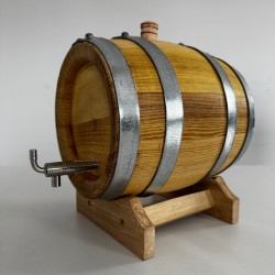 Butoi lemn masiv salcâm pentru țuică 5 L-3