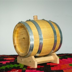Butoi lemn masiv salcâm pentru țuică 5 L-5